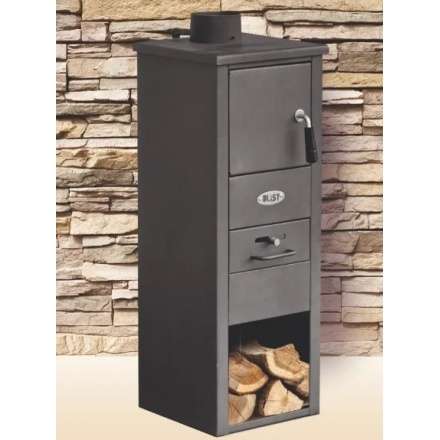 Печь-камин Blist Ekonomik LM стальная дверца фото в Гродно