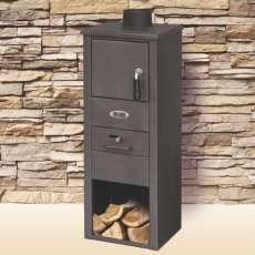 Печь-камин Blist Ekonomik LM стальная дверца фото в Гродно