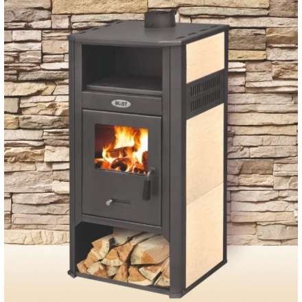 Печь-камин Blist Ambasador LM стальная дверца Амазонка бай фото в Гродно