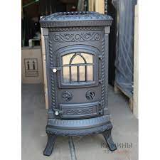 Купить Печь-камин NORDflam Plato patine чугун в Гродно Амазонка бай фото в Гродно