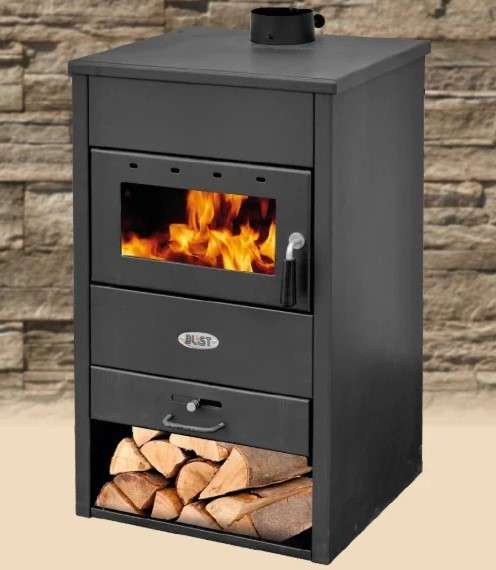 Печь-камин Blist B22 E с водяным контуром фото в Гродно