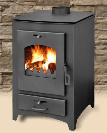 Печь-камин Blist B MAX E с водяным контуром Амазонка бай фото в Гродно