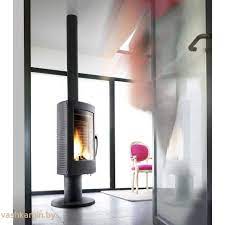 Печь-камин чугунный Invicta Alios в интерьере Амазонка бай фото в Гродно