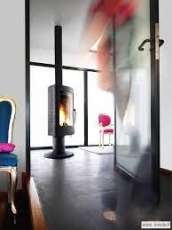 Печь-камин Invicta Pharos в интерьере Амазонка бай фото в Гродно