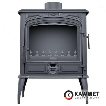 Купить Печь-камин KAWMET Premium SELENA S14 (6,5 кВт) в интерьере чугунный в Гродно фото в Гродно
