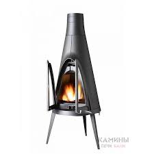 Печь-камин чугунный Invicta Pow-Wow в интерьере Амазонка бай фото в Гродно