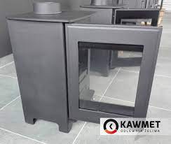 Купить Печь-камин Kawmet Premium S16 (4,9 кВт) в интерьере чугунный в Гродно фото в Гродно