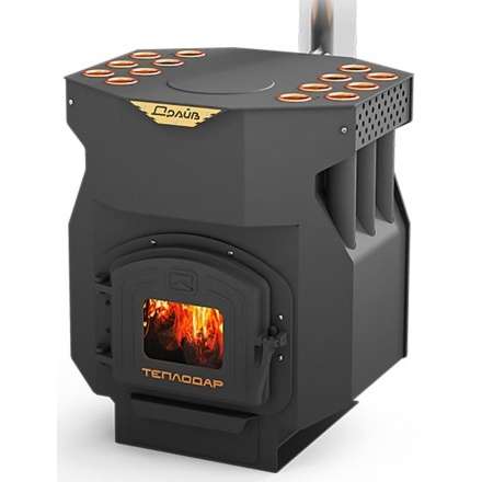 Отопительная печь Теплодар ТОП-Драйв 150 Амазонка бай фото в Гродно