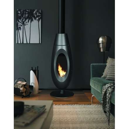 Печь-камин Invicta OVATIO в интерьере Амазонка бай фото в Гродно