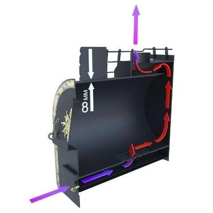 Отопительная печь Царь-печи Злата в Гродно