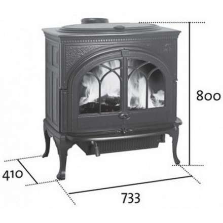Чугунная печь камин Jotul F600 в Гродно