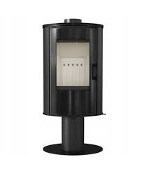 Купить Печь-камин черный Kratki KOZA/AB/S/N/DR в интерьере в Гродно Амазонка бай фото в Гродно