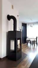 Купить Печь-камин Kratki THOR 8 View стальной в интерьере в Гродно Амазонка бай фото в Гродно