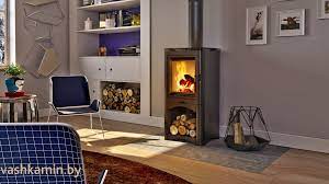 Купить Печь-камин Kratki Koza/K5/S/W стальной в интерьере в Гродно Амазонка бай фото в Гродно