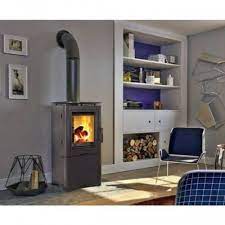 Купить Печь-камин Kratki Koza/K5/S/W стальной в интерьере в Гродно Амазонка бай фото в Гродно