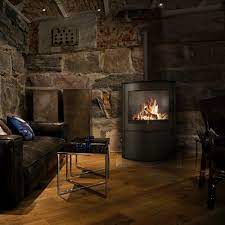 Купить Печь-камин Kratki Koza/AB/S/2 (сталь) стальной в интерьере в Гродно Амазонка бай фото в Гродно