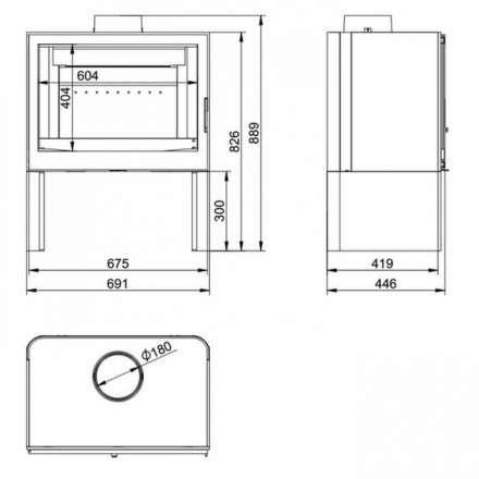 Купить Печь-камин KFD STO iM 14 в интерьере чугунная в Гродно Купить Печь-камин KFD STO iM 14 в интерьере чугунная в Гродно в Гродно