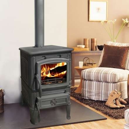 Печь-камин Guca LAVA с плитой из чугуна в Гродно