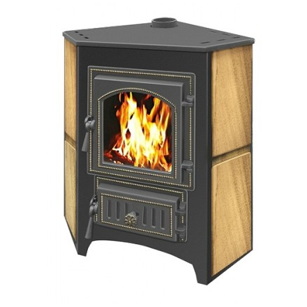 Печь-камин Везувий ПК-01 (220) угловой песчаник 9 кВт купить в Гродно