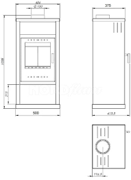 Купить Печь-камин NORDflam Pireus в Гродно Амазонка бай фото в Гродно
