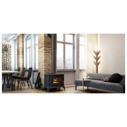 Купить Печь-камин Kratki Koza K9 в интерьере в Гродно Амазонка бай фото в Гродно