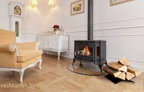 Купить Печь-камин Kratki Koza K9 с водяным контуром в интерьере в Гродно Амазонка бай фото в Гродно