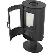 Купить Печь-камин Kratki Koza/AB/S/NO/GLASS/Kafel/Czerwony в интерьере в Гродно Амазонка бай фото в Гродно