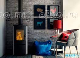 Купить Печь-камин Печь-камин Kratki Koza/AB/S/Kafel/Bialy в интерьере в Гродно Амазонка бай фото в Гродно