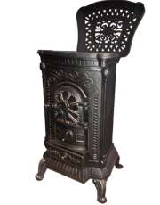 Чугунная печь-камин Амбра Eurokom фото в Гродно