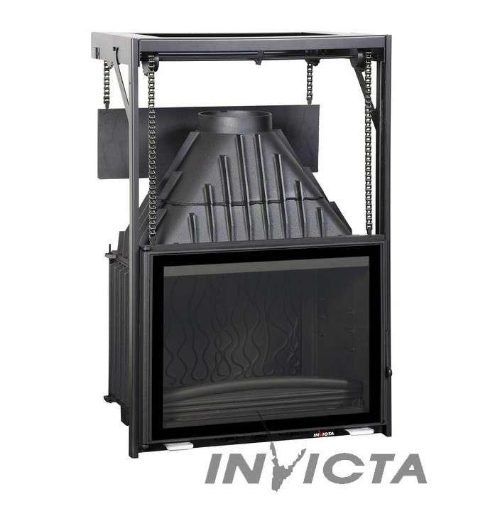 Каминная топка Invicta 700 Grand Angle с подъёмом Амазонка бай фото в Гродно