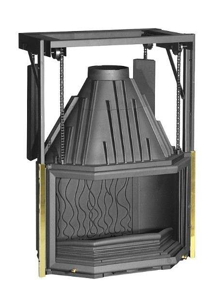 Каминная топка Invicta Prismatic 850 с подъёмом Амазонка бай фото в Гродно
