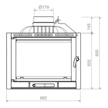 Каминная топка NORDflam Corno в Гродно