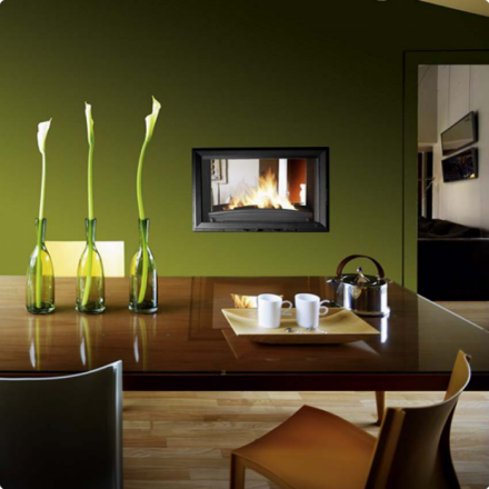 Каминная топка Invicta 800 Double Face в Гродно