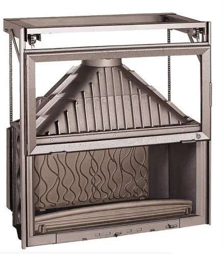 Каминная топка Invicta 1100 Grand Vision с подъёмом  Амазонка бай фото в Гродно