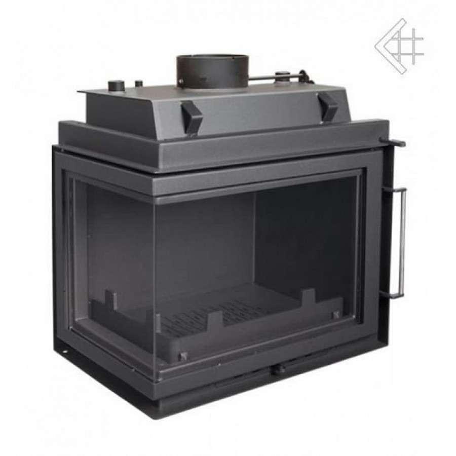 Каминная топка Kratki Maja/PW/BL/12/BS/W (угловое стекло слева, змеевик) Амазонка бай фото в Гродно