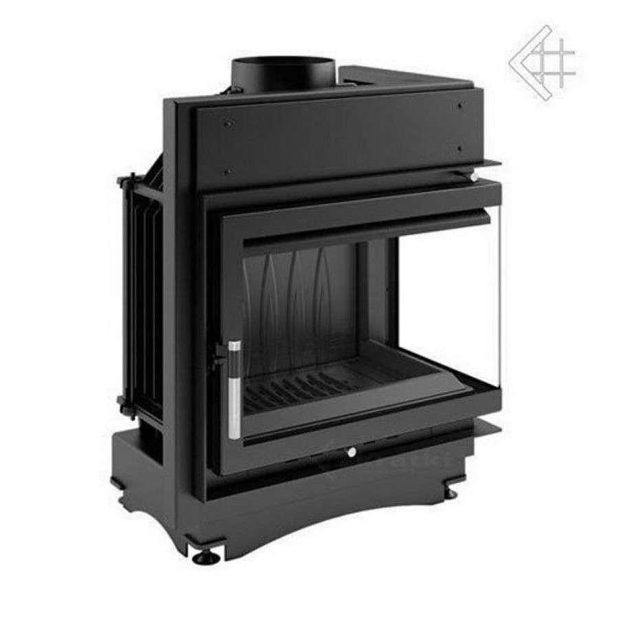 Каминная топка Kratki Maja/P/BS (угловое стекло справа) Амазонка бай фото в Гродно