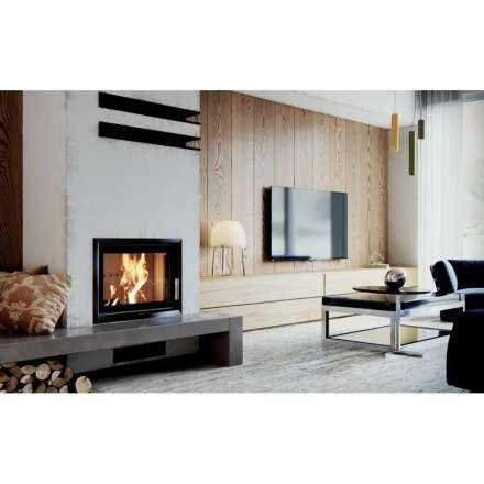 Каминная топка DEFRO HOME RIVA SM SHORT с водяным контуром в Гродно