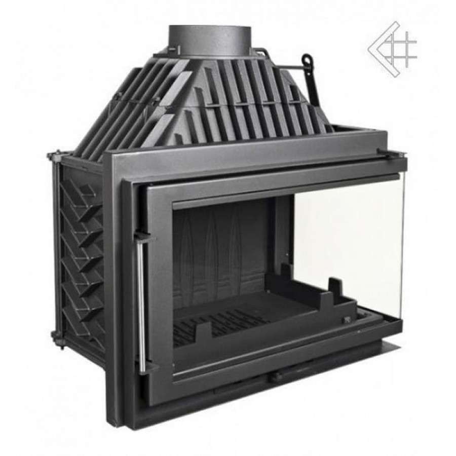 Каминная топка Kratki Oliwia/P/BS (угловое стекло справа) Амазонка бай фото в Гродно