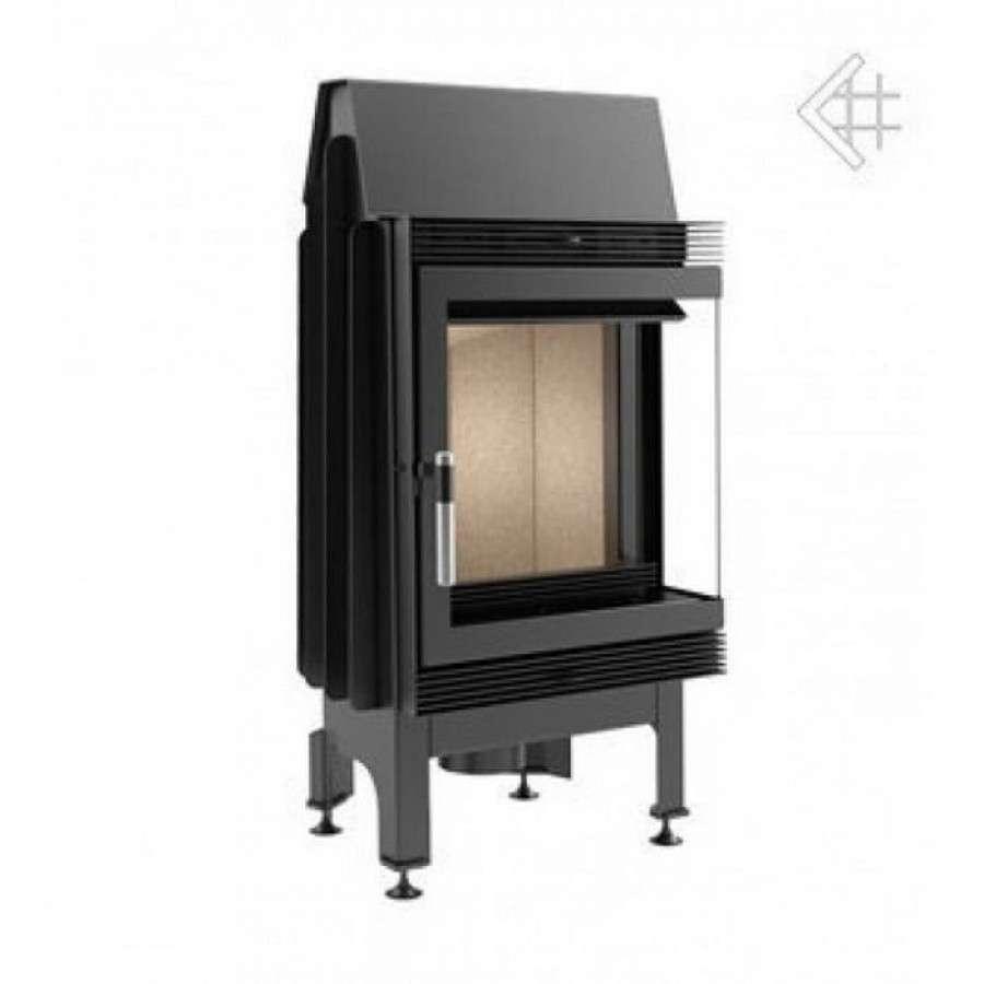 Каминная топка Kratki Blanka/P/BS (угловое стекло справа) Амазонка бай фото в Гродно