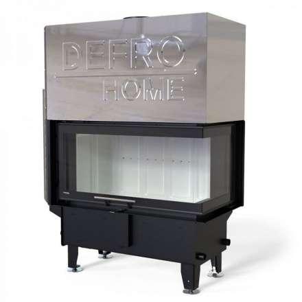 Каминная топка DEFRO HOME RIVA ME BL G SHORT угловая с водяным контуром и подъемом стекла вверх в Гродно