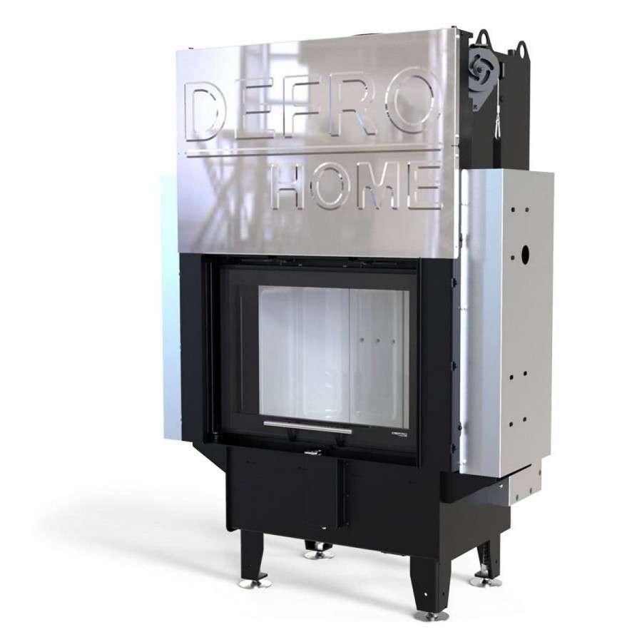 Каминная топка DEFRO HOME RIVA SM G SHORT с водяным контуром и подъемом стекла вверх Амазонка бай фото в Гродно