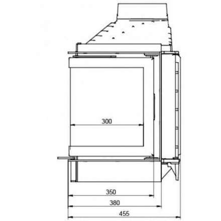 Каминная топка KFD ECO iMAX 7 3F standard в Гродно