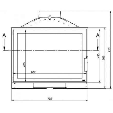 Каминная топка KFD ECO iMAX 14 в Гродно