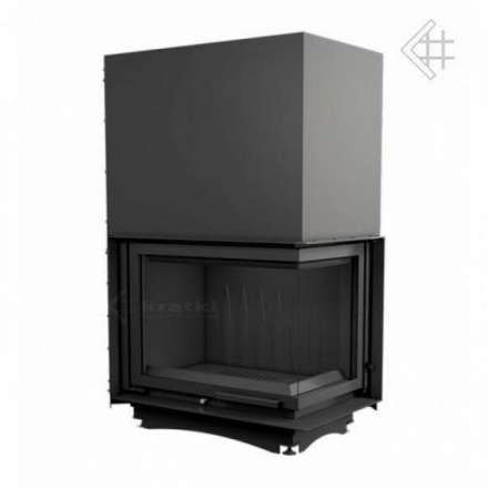 Каминная топка Kratki Amelia/P/BS/G (угловое стекло справа, гильотина) в Гродно