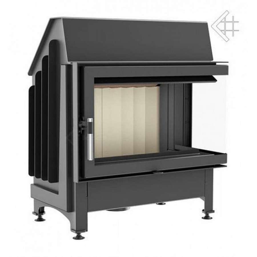 Каминная топка Kratki Zibi/P/BS (угловое стекло справа) Амазонка бай фото в Гродно