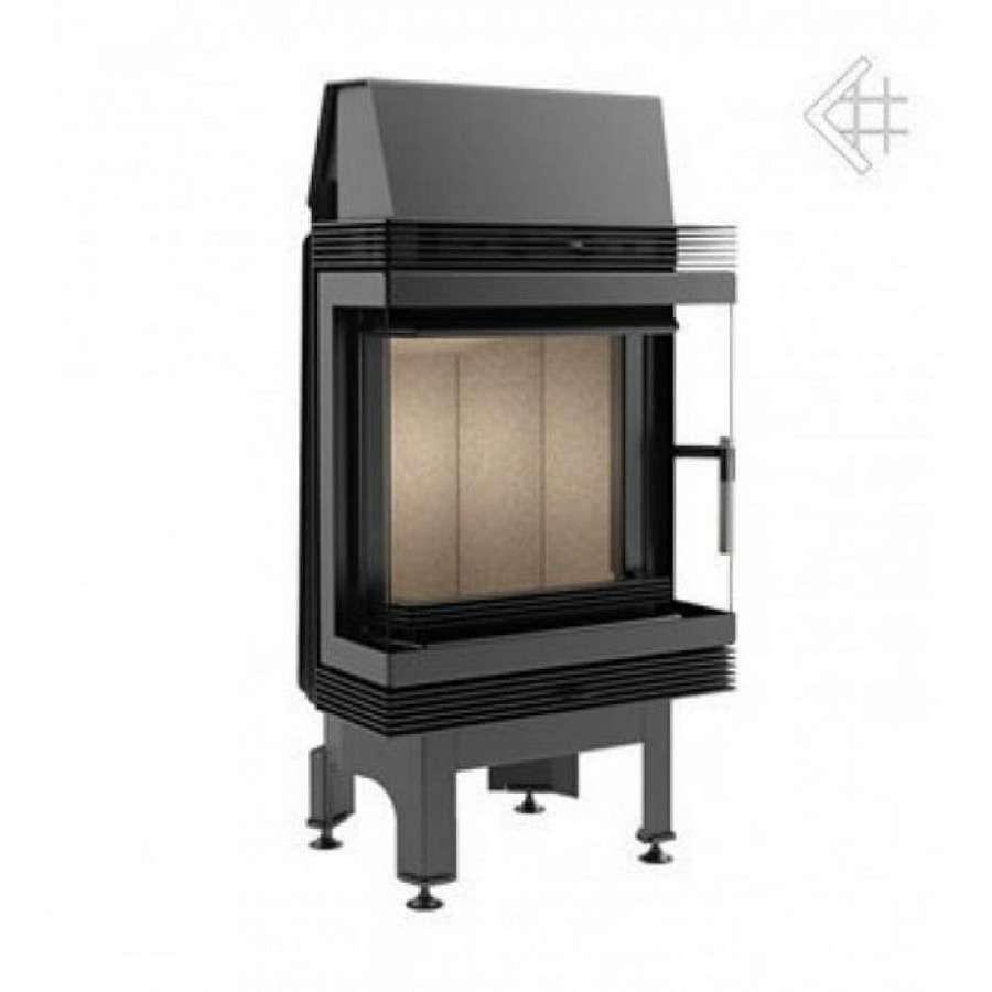 Каминная топка Kratki Blanka LP/BS (угловое стекло слева-справа) Амазонка бай фото в Гродно