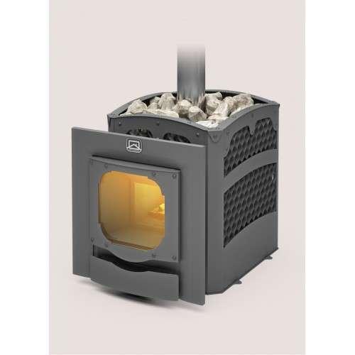 Печь для бани Теплодар Былина-сетка-18Ч Панорама (1.1) Амазонка бай фото в Гродно