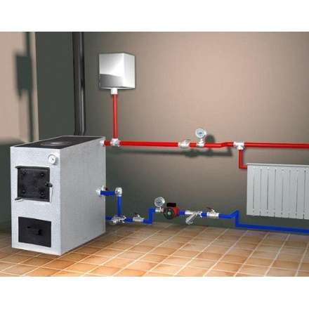 Котел твердотопливный стальной Сибирь КВО 12 Амазонка бай фото в Гродно