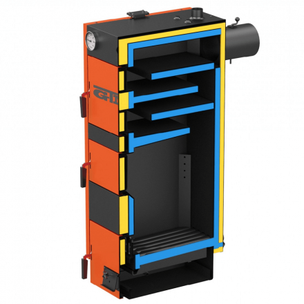 Твердотопливный котел GTM MAX SE 40 Амазонка бай фото в Гродно