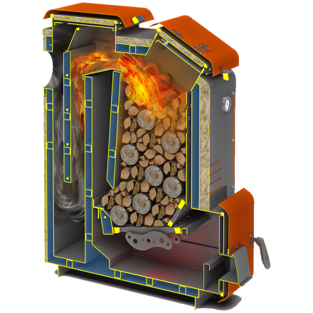 Твердотопливный котел Теплодар Куппер Мега 20 Амазонка бай фото в Гродно